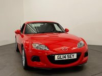 USED 2014 14 MAZDA MX-5 1.8 I ROADSTER SE 2d 125 BHP Super High Gloss red in stock ready for suimmer breeze cruising FREE UK  DELIVERY