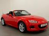 USED 2014 14 MAZDA MX-5 1.8 I ROADSTER SE 2d 125 BHP Super High Gloss red in stock ready for suimmer breeze cruising FREE UK  DELIVERY