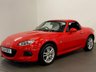 USED 2014 14 MAZDA MX-5 1.8 I ROADSTER SE 2d 125 BHP Super High Gloss red in stock ready for suimmer breeze cruising FREE UK  DELIVERY