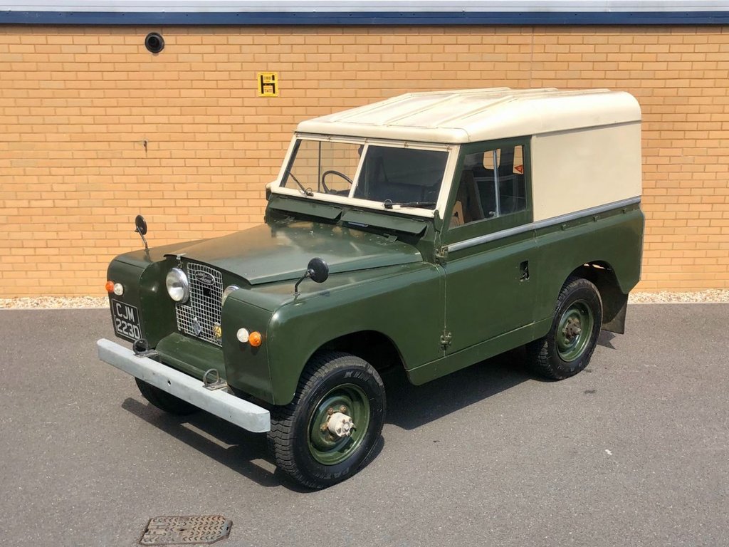USED 1966 LAND ROVER SERIES 2 A 88 // 2.3 4 CYL 74 BHP // 4x4 // px swap 