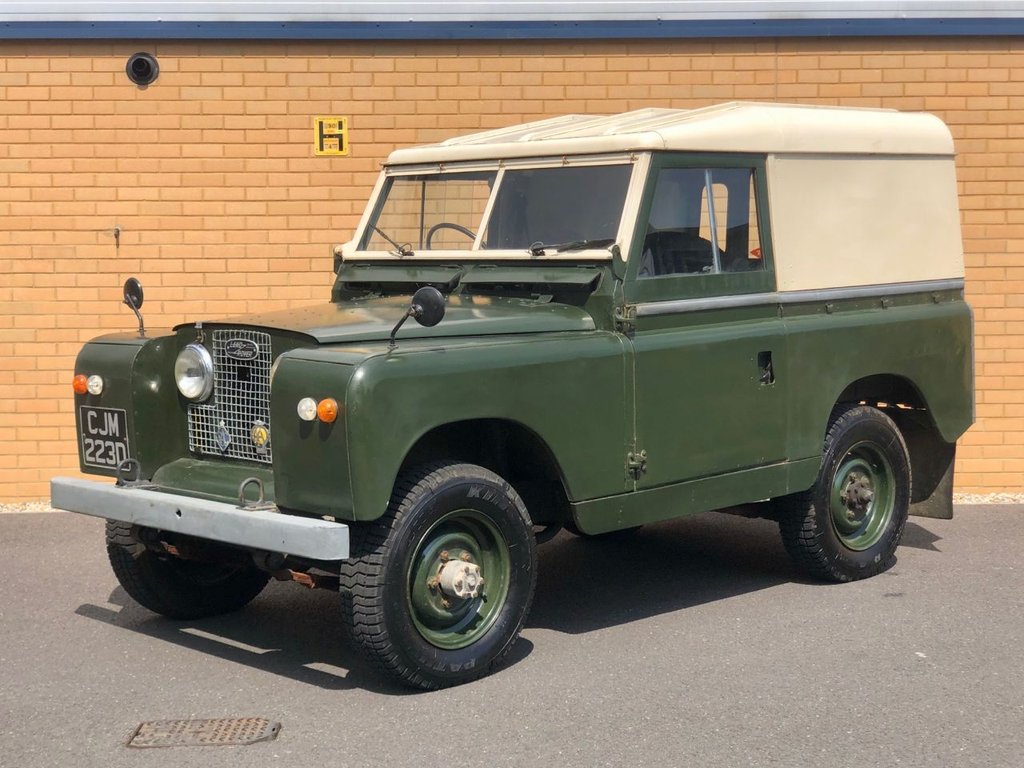 USED 1966 LAND ROVER SERIES 2 A 88 // 2.3 4 CYL 74 BHP // 4x4 // px swap 