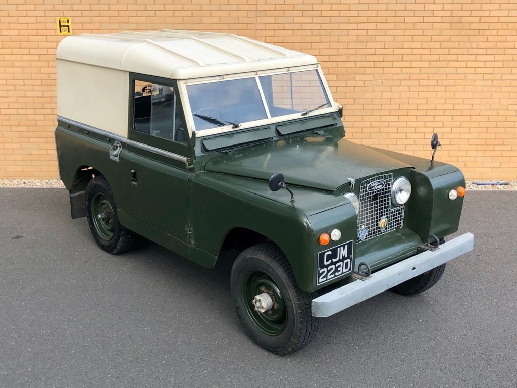 USED 1966 LAND ROVER SERIES 2 A 88 // 2.3 4 CYL 74 BHP // 4x4 // px swap 