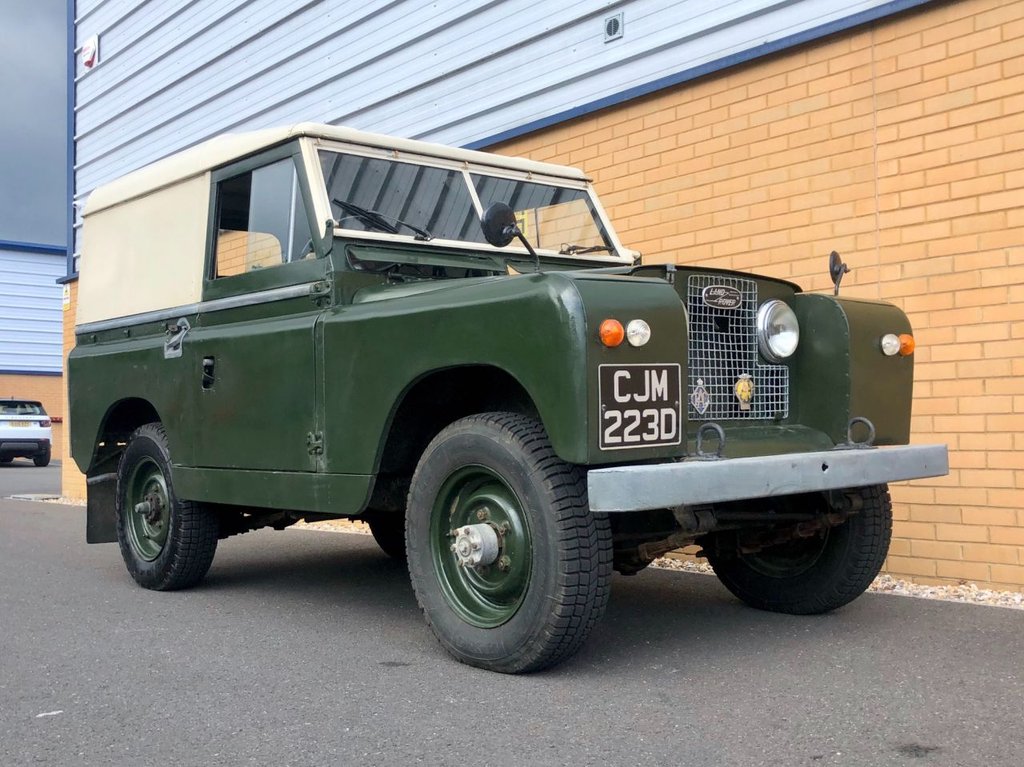USED 1966 LAND ROVER SERIES 2 A 88 // 2.3 4 CYL 74 BHP // 4x4 // px swap 