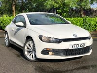 USED 2013 13 VOLKSWAGEN SCIROCCO 2.0 GT TDI BLUEMOTION TECHNOLOGY 2d 140 BHP 
