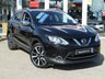 USED 2017 17 NISSAN QASHQAI 1.5 DCI TEKNA 5d 108 BHP Finished in PEARL BLACK with contrasting EBONY BLACK LEATHER HEATED SEATS. The Qashqai is one of the best selling SUV's around at the moment. This Top of the range edition is comfy, easy to drive and has enough space for 5 adults. Features include, Full heated leather, Sat Nav, Pan Roof, Electric Seats, Auto Park, 360 Reverse Cameras, B/Tooth and much more. Dealer serviced 18689 miles, 37492 miles and at 62395 on arrival at EMC. MOT due 9/8/2022.
