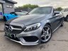 USED 2017 17 MERCEDES-BENZ C CLASS 2.1 C 220 D AMG LINE 2d 168 BHP 