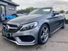 USED 2017 17 MERCEDES-BENZ C CLASS 2.1 C 220 D AMG LINE 2d 168 BHP 