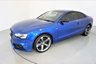 USED 2015 15 AUDI A5 2.0 TDI QUATTRO BLACK EDITION PLUS 2d 174 BHP-2 OWNER CAR-SEPANG BLUE-LOW MILEAGE EXAMPLE-BANG AND OLUFSEN SOUND SYSTEM-BLACK STYLING PACKAGE-XENON HEADLIGHTS-PRIVACY GLASS-ALCANTARA AND LEATHER SEATS-19