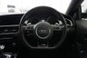 USED 2015 15 AUDI A5 2.0 TDI QUATTRO BLACK EDITION PLUS 2d 174 BHP-2 OWNER CAR-SEPANG BLUE-LOW MILEAGE EXAMPLE-BANG AND OLUFSEN SOUND SYSTEM-BLACK STYLING PACKAGE-XENON HEADLIGHTS-PRIVACY GLASS-ALCANTARA AND LEATHER SEATS-19