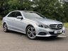USED 2015 15 MERCEDES-BENZ E-CLASS 2.1 E220 BLUETEC SE 4d 174 BHP AUTO COMAND Navigation, Nappa Leather
