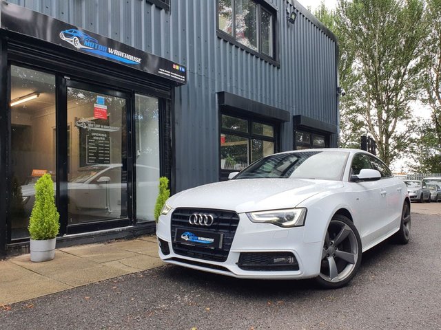 2013 63 Audi A5 1.8 SPORTBACK TFSI BLACK EDITION S/S 5d 168 BHP