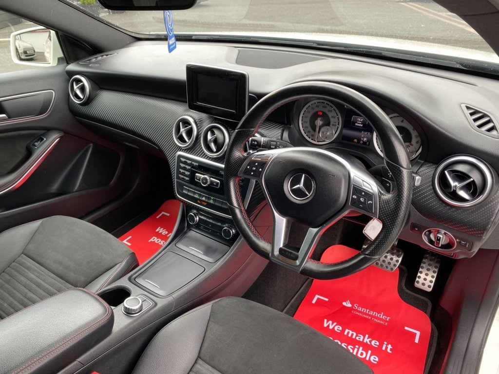 USED 2014 53 MERCEDES-BENZ A-CLASS 2.1 A220 CDI BLUEEFFICIENCY AMG SPORT 5d 170 BHP AMG REAR SPOILER