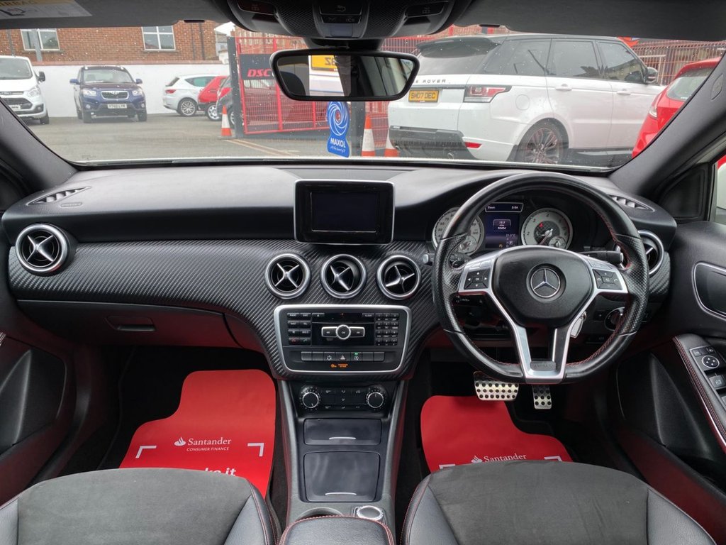 USED 2014 53 MERCEDES-BENZ A-CLASS 2.1 A220 CDI BLUEEFFICIENCY AMG SPORT 5d 170 BHP AMG REAR SPOILER