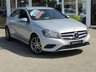 USED 2015 15 MERCEDES-BENZ A-CLASS 1.5 A180 CDI BLUEEFFICIENCY SPORT 5d 109 BHP Finished in POLAR SILVER METALLIC with contrasting PART LEATHER trim. This A class certainly looks smart, with its slim lights and smooth body panels. There's plenty of room in the front and the back which will suit the average family. Features include, &pound;20 Road Tax, Part Leather trim, B/Tooth, Cruise Control 17" alloys and much more. Dealer Serviced at 7809 miles, 14654 miles, 19988 miles, 27691 miles and at 31876 miles on 5/1/2021. 12 Months MOT.