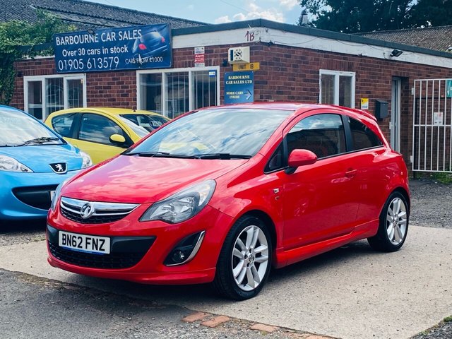 2012 62 Vauxhall Corsa 1.4L SRI 3d 98 BHP