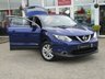 USED 2015 65 NISSAN QASHQAI 1.5 DCI ACENTA SMART VISION 5d 108 BHP Finished in INK BLUE metallic with contrasting grey cloth interior. Great Family car with cheap running cost and a raised driving position. This qashqai is comfy, easy to drive and provides more than adequate space for the family. Features include, ZERO ROAD TAX, Park sensors, Alloys, and Cruise. Marshall of Lincoln Nissan Dealer serviced at 19368 miles, 37550 miles, 57552 miles, 76223 miles and on arrival at 102513 miles. 12 MONTHS MOT.