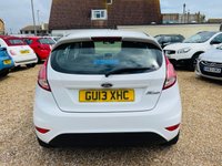 USED 2013 13 FORD FIESTA 1.2 STYLE 5 DOOR 5 Door Petrol Fiesta in Bright Frozen White