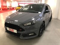 USED 2016 16 FORD FOCUS 2.0 ST-3 TDCI 5d 183 BHP * PRIVACY GLASS * CLIMATE CONTROL * PARKING SENSORS * LEATHER TRIM * 19 INCH AOLLY WHEELS * MOT MARCH 22 *