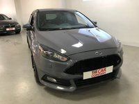 USED 2016 16 FORD FOCUS 2.0 ST-3 TDCI 5d 183 BHP * PRIVACY GLASS * CLIMATE CONTROL * PARKING SENSORS * LEATHER TRIM * 19 INCH AOLLY WHEELS * MOT MARCH 22 *