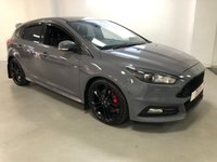 USED 2016 16 FORD FOCUS 2.0 ST-3 TDCI 5d 183 BHP * PRIVACY GLASS * CLIMATE CONTROL * PARKING SENSORS * LEATHER TRIM * 19 INCH AOLLY WHEELS * MOT MARCH 22 *