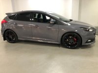 USED 2016 16 FORD FOCUS 2.0 ST-3 TDCI 5d 183 BHP * PRIVACY GLASS * CLIMATE CONTROL * PARKING SENSORS * LEATHER TRIM * 19 INCH AOLLY WHEELS * MOT MARCH 22 *