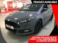 USED 2016 16 FORD FOCUS 2.0 ST-3 TDCI 5d 183 BHP * PRIVACY GLASS * CLIMATE CONTROL * PARKING SENSORS * LEATHER TRIM * 19 INCH AOLLY WHEELS * MOT MARCH 22 *