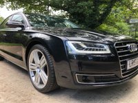 USED 2015 15 AUDI A8 3.0 TDI QUATTRO SPORT EXECUTIVE 4d 254 BHP ZERO DEPOSIT FINANCE AVAILABLE
