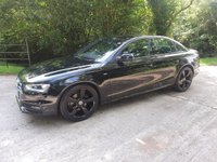 USED 2014 64 AUDI A4 2.0 TDI BLACK EDITION START/STOP 4d 148 BHP ZERO DEPOSIT FINANCE AVAILABLE