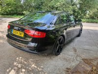 USED 2014 64 AUDI A4 2.0 TDI BLACK EDITION START/STOP 4d 148 BHP ZERO DEPOSIT FINANCE AVAILABLE