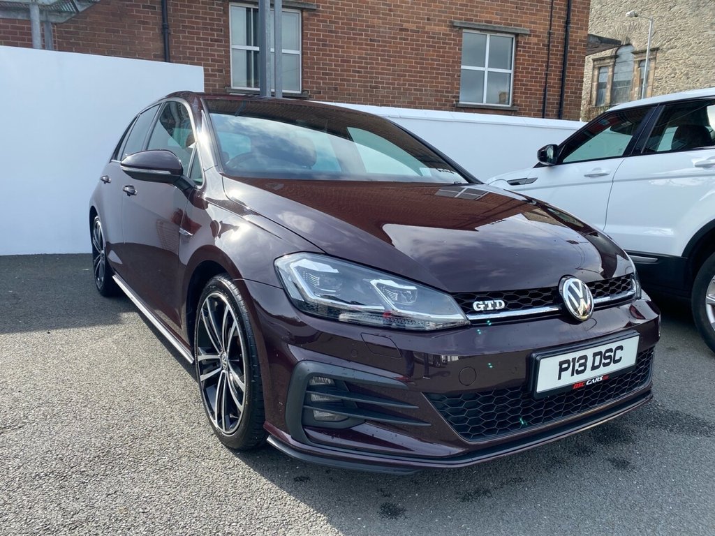 USED 2017 17 VOLKSWAGEN GOLF 2.0 GTD TDI DSG 5d 182 BHP VIRTUAL DASH