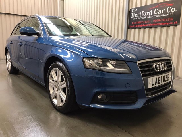 2011 61 Audi A4 2.0 AVANT TDI TECHNIK 5d 168 BHP