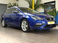 USED 2018 67 SEAT LEON 2.0 TDI FR TECHNOLOGY 5d 150 BHP SAT NAV PART LEATHER INTERIOR