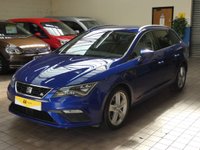 USED 2018 67 SEAT LEON 2.0 TDI FR TECHNOLOGY 5d 150 BHP SAT NAV PART LEATHER INTERIOR
