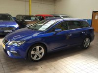 USED 2018 67 SEAT LEON 2.0 TDI FR TECHNOLOGY 5d 150 BHP SAT NAV PART LEATHER INTERIOR