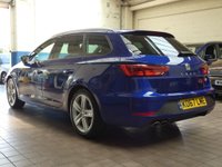 USED 2018 67 SEAT LEON 2.0 TDI FR TECHNOLOGY 5d 150 BHP SAT NAV PART LEATHER INTERIOR