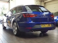 USED 2018 67 SEAT LEON 2.0 TDI FR TECHNOLOGY 5d 150 BHP SAT NAV PART LEATHER INTERIOR