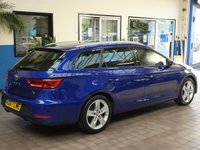 USED 2018 67 SEAT LEON 2.0 TDI FR TECHNOLOGY 5d 150 BHP SAT NAV PART LEATHER INTERIOR