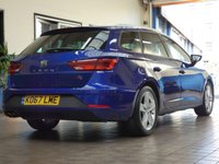 USED 2018 67 SEAT LEON 2.0 TDI FR TECHNOLOGY 5d 150 BHP SAT NAV PART LEATHER INTERIOR