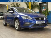 USED 2018 67 SEAT LEON 2.0 TDI FR TECHNOLOGY 5d 150 BHP SAT NAV PART LEATHER INTERIOR