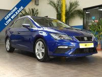 USED 2018 67 SEAT LEON 2.0 TDI FR TECHNOLOGY 5d 150 BHP SAT NAV PART LEATHER INTERIOR