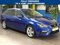 USED 2018 67 SEAT LEON 2.0 TDI FR TECHNOLOGY 5d 150 BHP SAT NAV PART LEATHER INTERIOR