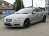 USED 2010 60 JAGUAR XF 3.0 V6 PREMIUM LUXURY 4d 240 BHP Finished in CASHMERE GOLD METALLIC with contrasting IVORY HEATED LEATHER. If you want a fun to drive big executive saloon that is packed with high spec then look no further. To put in simply this Jaguar XF is the best driving car in its class and one of the best looking. Features include Sat Nav, Heated memory seats, DAB, Cruise, LED run lights, Bowers and Wilkins Speakers, Rear Camera and more. Dealer serviced at 14185 miles, 22363 miles, 26295 miles 54148 miles and on arrival at 60003 miles.