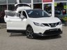 USED 2016 65 NISSAN QASHQAI 1.6 DCI TEKNA 5d 128 BHP Finished in PEARL WHITE with contrasting EBONY BLACK HEATED SEATS. The Qashqai is one of the best selling SUV's around at the moment. This Top of the range edition is comfy, easy to drive and has enough space for 5 adults. Features include, Full heated leather, Sat Nav, Pan Roof, Electric Seats, 4X4, 360 Reverse Cameras, B/Tooth and much more. Dealer serviced at 21158 miles, 33974 miles, 47122 miles, 61057 miles and at 68773 miles. MOT due 10/6/2022.