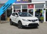 USED 2016 65 NISSAN QASHQAI 1.6 DCI TEKNA 5d 128 BHP Finished in PEARL WHITE with contrasting EBONY BLACK HEATED SEATS. The Qashqai is one of the best selling SUV's around at the moment. This Top of the range edition is comfy, easy to drive and has enough space for 5 adults. Features include, Full heated leather, Sat Nav, Pan Roof, Electric Seats, 4X4, 360 Reverse Cameras, B/Tooth and much more. Dealer serviced at 21158 miles, 33974 miles, 47122 miles, 61057 miles and at 68773 miles. MOT due 10/6/2022.