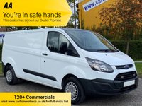 USED 2016 16 FORD TRANSIT CUSTOM 330 TDCi 125 L2 LWB LOW ROOF PANEL VAN 