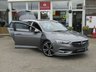 USED 2017 67 VAUXHALL INSIGNIA SPORTS TOURER 2.0 SRI VX-LINE NAV 5d 168 BHP Finished in SATIN STEEL GREY METALLIC with contrasting part PART LEATHER trim. This Insignia is a handsome looking family  estate car. Its classy and is still practical, economical and spacious. Ideal family car with great boot space and loads of leg room in the back. Features include, SAT NAV,  Part Leather, Heated Steering Wheel,  2 keys, 20" Alloys, Cruise control, Climate, and much more. Dealer Serviced at 15681 miles, 30614 miles, 41570 miles and on arrival at 52065 miles. 12 Months MOT.