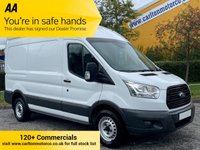 USED 2016 65 FORD TRANSIT 330 TDCi 125 L2 H3 (A/C) MWB HIGH ROOF P/V  