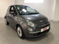 USED 2010 10 FIAT 500 1.2 LOUNGE DUALOGIC 3d 69 BHP * CLIMATE * LEATHER TRIM * PARKING SENSORS * LEATHER TRIM  *