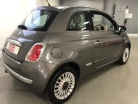 USED 2010 10 FIAT 500 1.2 LOUNGE DUALOGIC 3d 69 BHP * CLIMATE * LEATHER TRIM * PARKING SENSORS * LEATHER TRIM  *