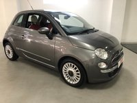 USED 2010 10 FIAT 500 1.2 LOUNGE DUALOGIC 3d 69 BHP * CLIMATE * LEATHER TRIM * PARKING SENSORS * LEATHER TRIM  *